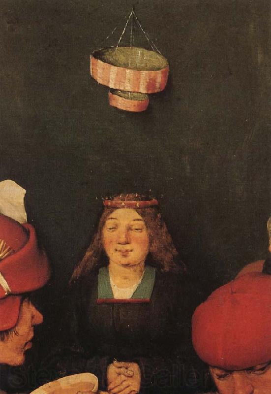 BRUEGEL, Pieter the Elder Details of Peasant Wedding Feast France oil painting art